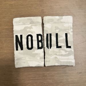 NoBull 6in Wrist Bands (White Camo)